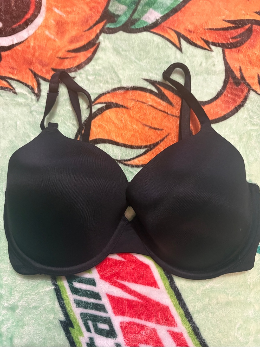 Victoria's Secret Black T-Shirt Underwire Bra